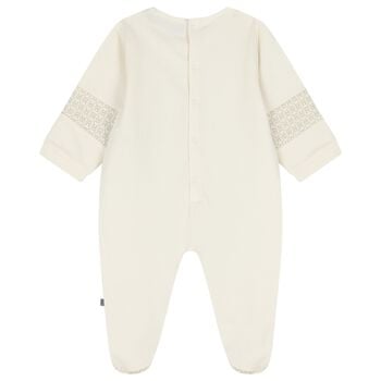Ivory Logo Babygrow