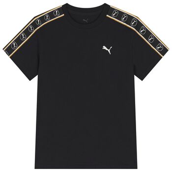Boys Black Logo T-Shirt