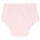 Baby Girls Pink Logo Dress Set, 1, hi-res