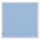 Baby Boys Blue Knitted Blanket, 2, hi-res