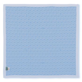 بطانية محبوكة باللون  زرقاء للأولاد 