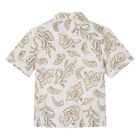 Boys Ivory & Beige Cotton Shirt, 1, hi-res