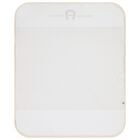 White & Beige Logo Baby Blanket, 1, hi-res