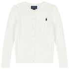 كارديجان بنات بالشعار باللون العاجي, 1, hi-res