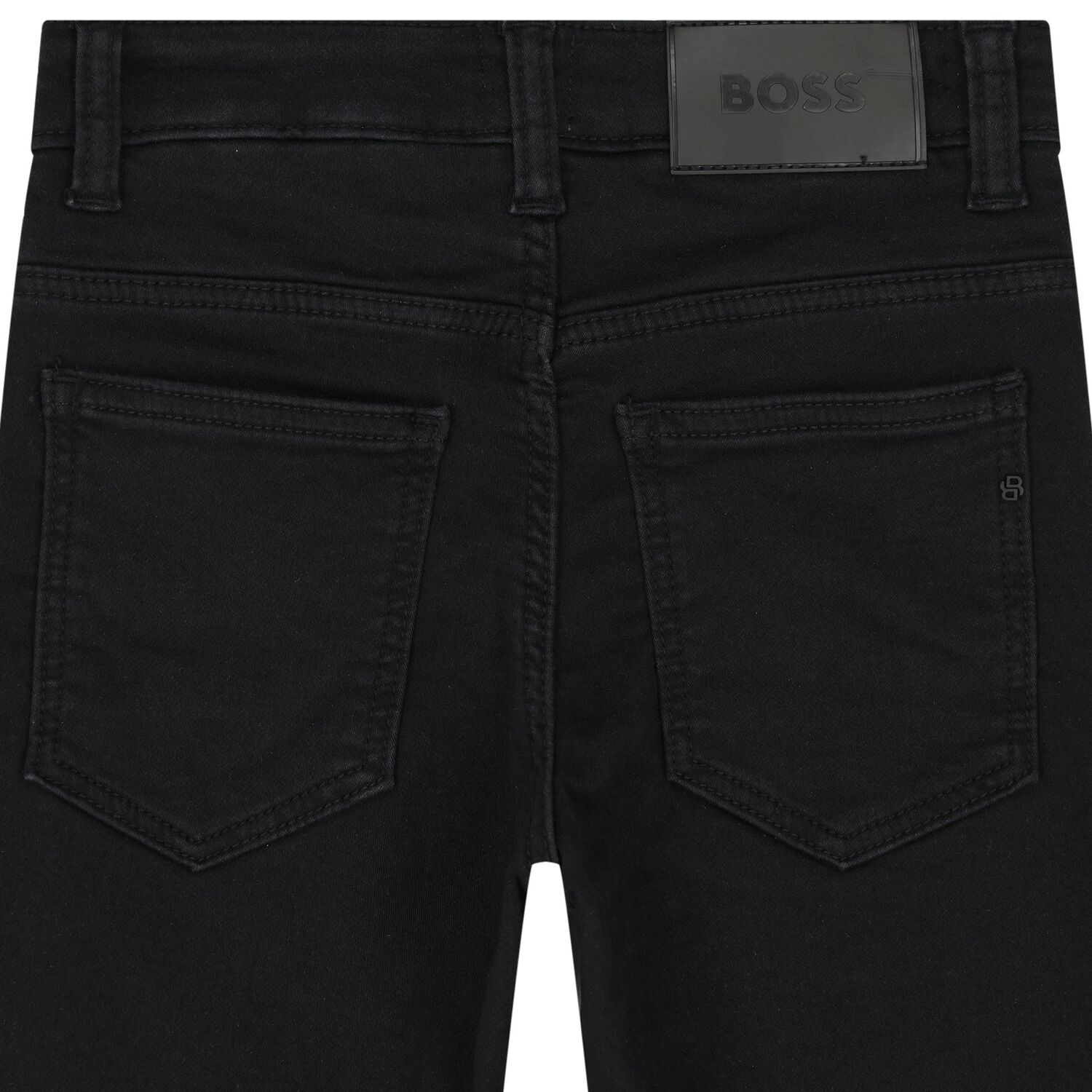 Boys Black Denim Jeans, 1, hi-res image number null