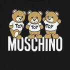 تيشيرت بشعار تيدي باللون الأسود, 1, hi-res