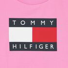 Girls Pink Logo T-Shirt, 4, hi-res