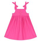 Girls Pink Ruffle dress, 1, hi-res