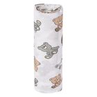 بطانية أولاد بطبعة الدب تيدي باللون  الأبيض, 2, hi-res