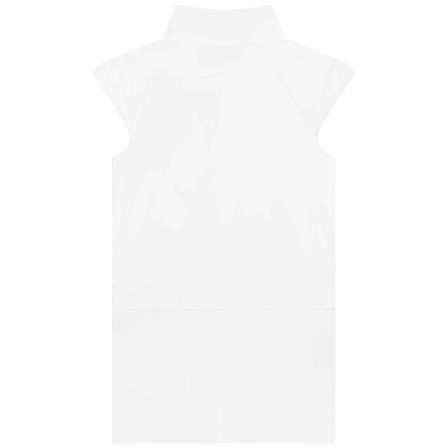 Girls white Logo Mini-Me Dress, 1, hi-res