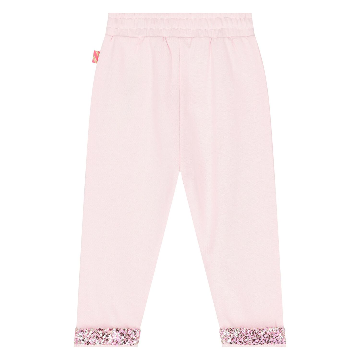 Younger Girls Pink Sequin Joggers, 1, hi-res image number null