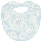 Baby Boys White & Blue Africa Babygrow Gift Set  , 1, hi-res