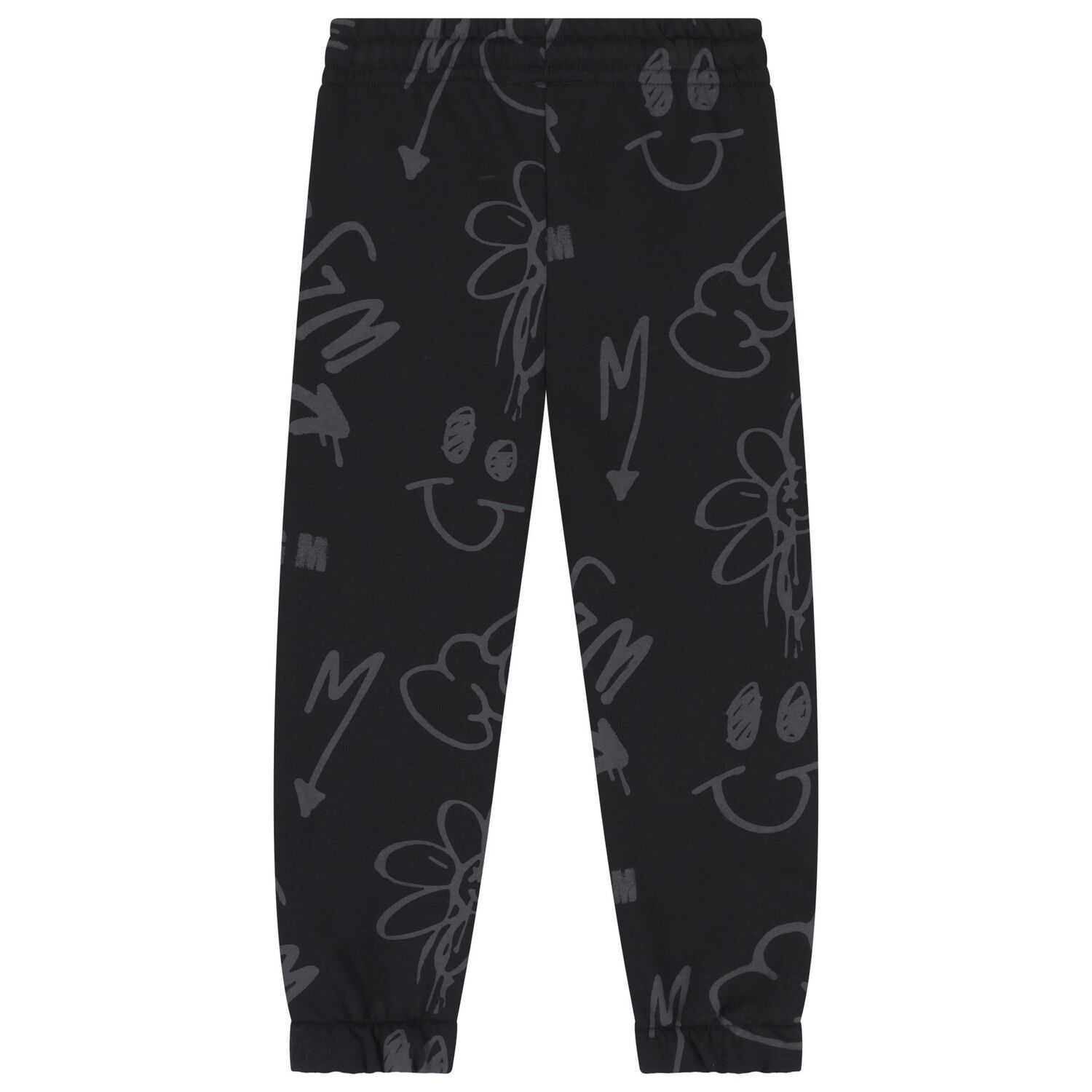 Boys Black Logo Joggers, 2, hi-res image number null