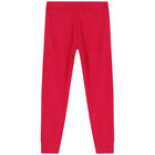 بنطلون رياضي بالشعار باللون الوردي للبنات, 1, hi-res