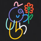 تيشيرت بالشعار باللون الاسود, 1, hi-res