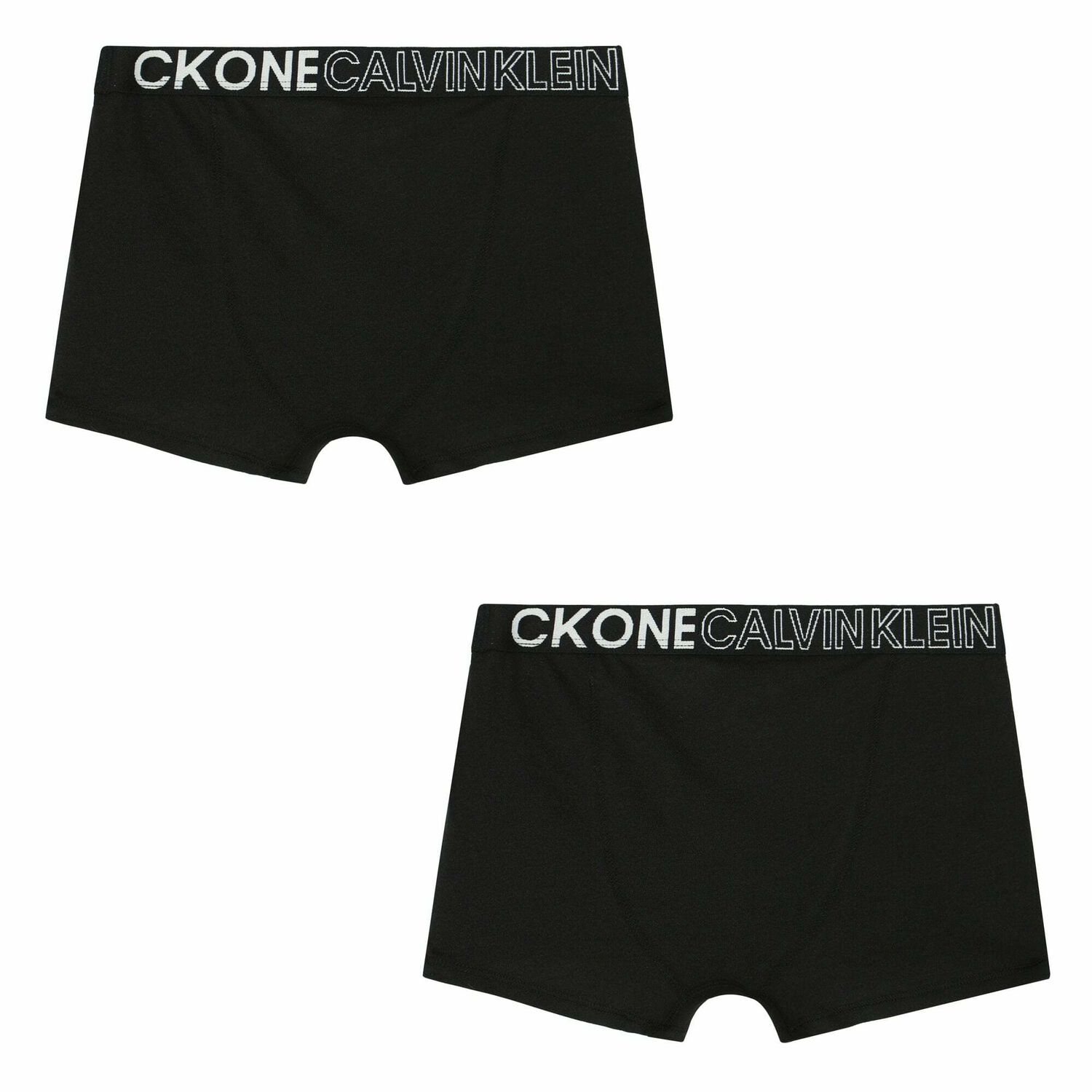 Boys Black Boxer Shorts (2-Pack), 1, hi-res