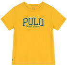 Boys Yellow Logo T-Shirt, 2, hi-res