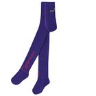 طقم فستان بنات بطبعة القلب باللون البنفسجي والوردي, 1, hi-res