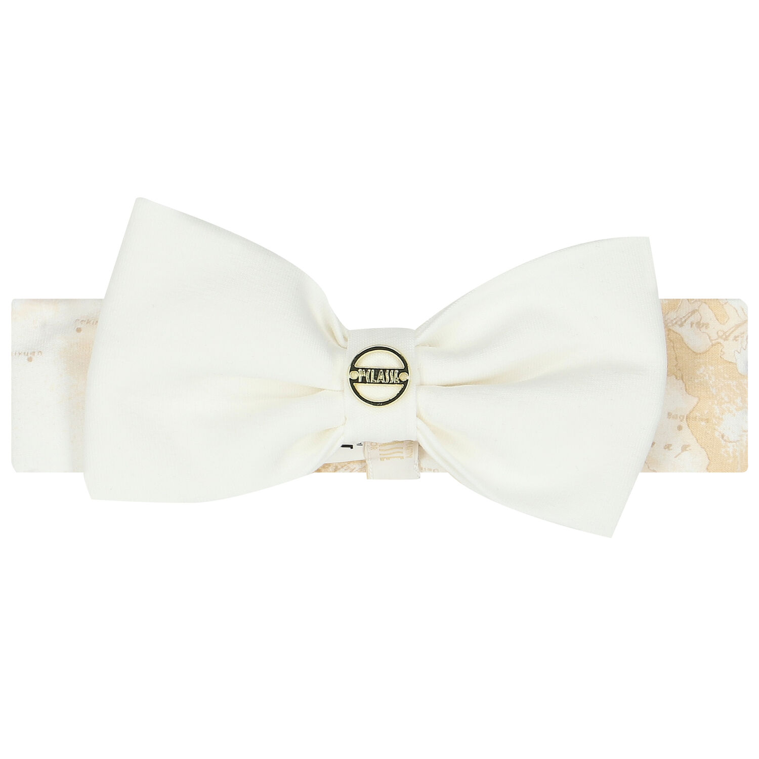 ربطة رأس بطبعة خريطة باللون العاجي والبيج, 1, hi-res