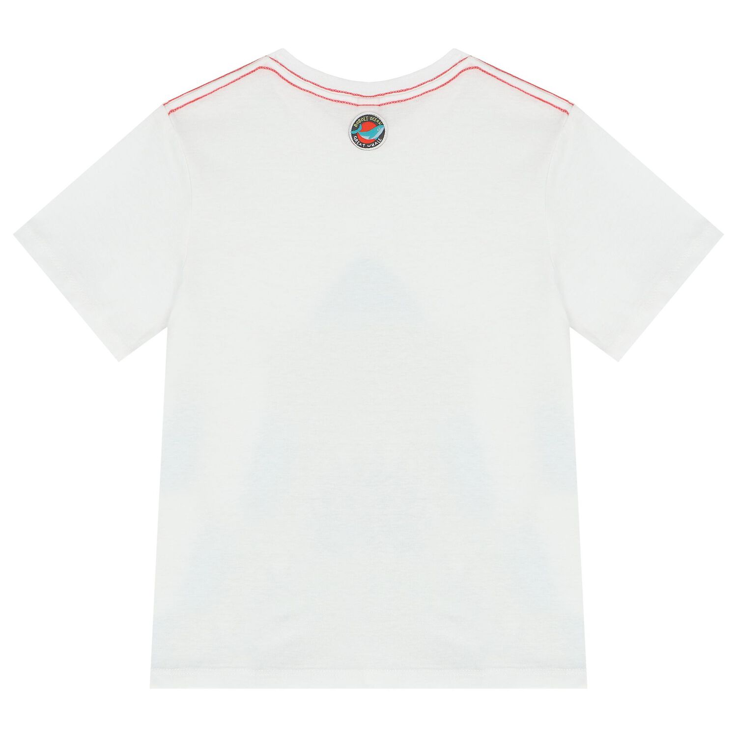 Boys White Shark T-Shirt, 1, hi-res image number null