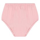 طقم فستان تول بنات مكشكش باللون الوردي , 1, hi-res