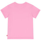 Girls Pink Embellished Heart T-Shirt, 1, hi-res