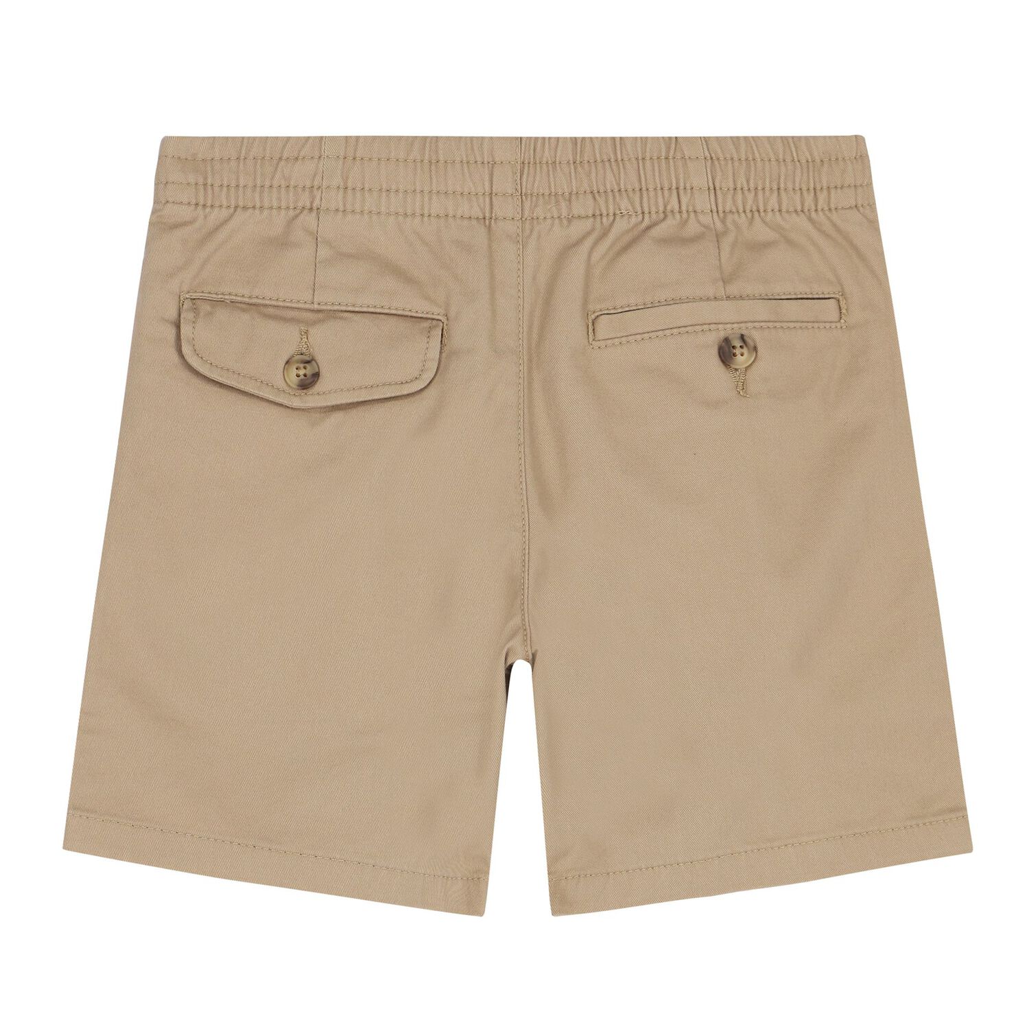 Boys Beige Logo Shorts, 2, hi-res image number null