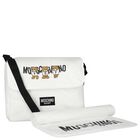 Ivory Teddy Bear Logo Baby Changing Bag, 1, hi-res