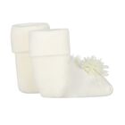 Baby Girls Ivory Headband & Socks Set, 1, hi-res