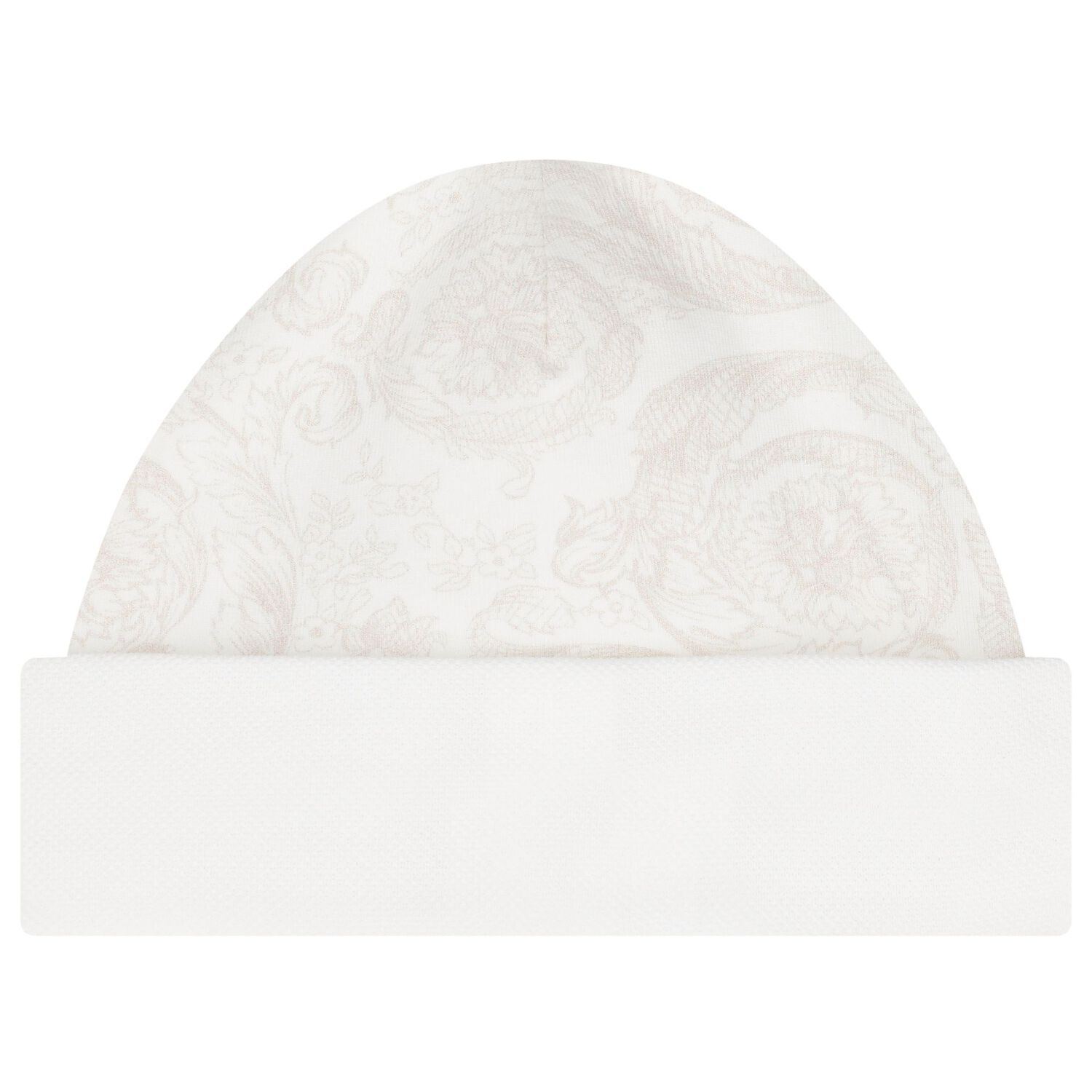 Ivory & Beige Barocco Logo Baby Gift Set, 1, hi-res