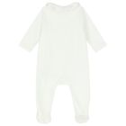 Girls Ivory & Pink Logo Babygrow Gift Set ( 2-Pack ), 1, hi-res