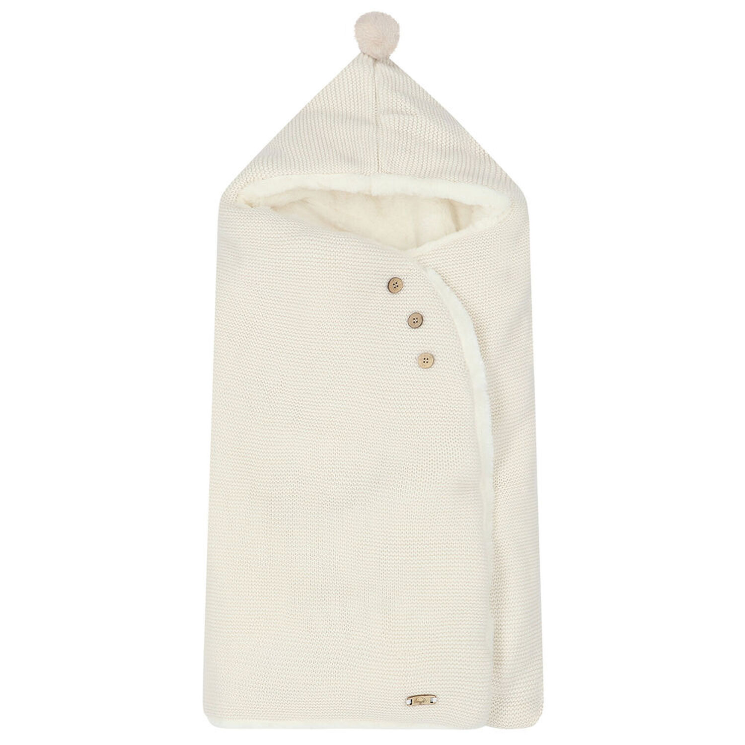 مدس محبوك باللون العاجي, 2, hi-res