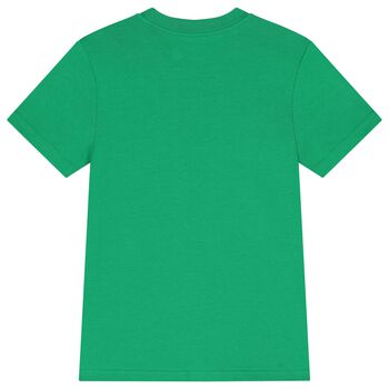 Boys Green Logo T-Shirt