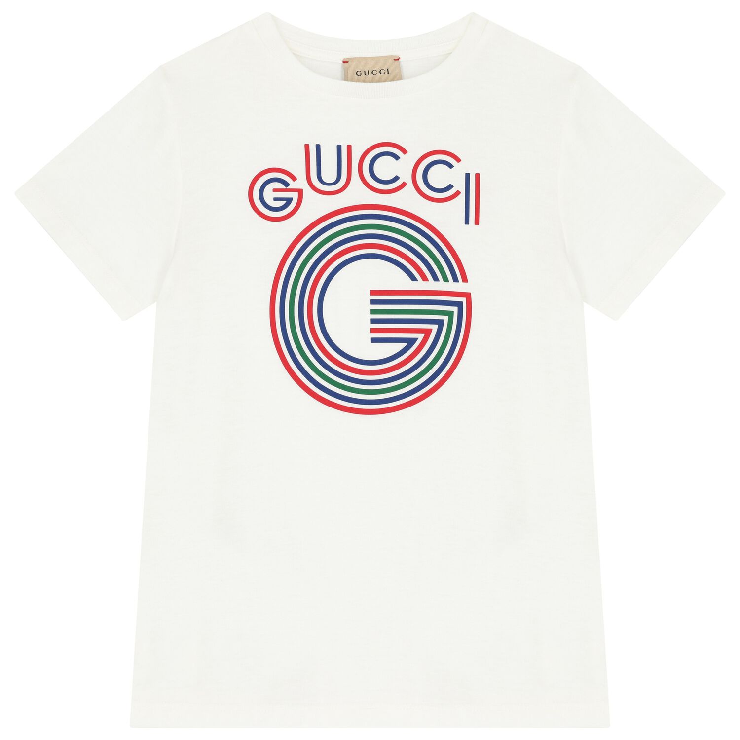 تيشيرت بالشعار باللون الابيض, 1, hi-res