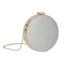 حقيبة عيد مزخرفة باللون الفضي والذهبي للبنات, 2, hi-res