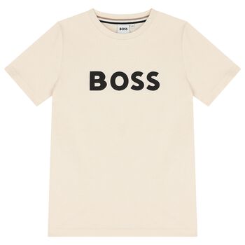 Boys Ivory Logo T-Shirt