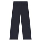 بدلة رياضية من 3 قطع للبنات الصغار باللون العاجي والأزرق الداكن, 1, hi-res