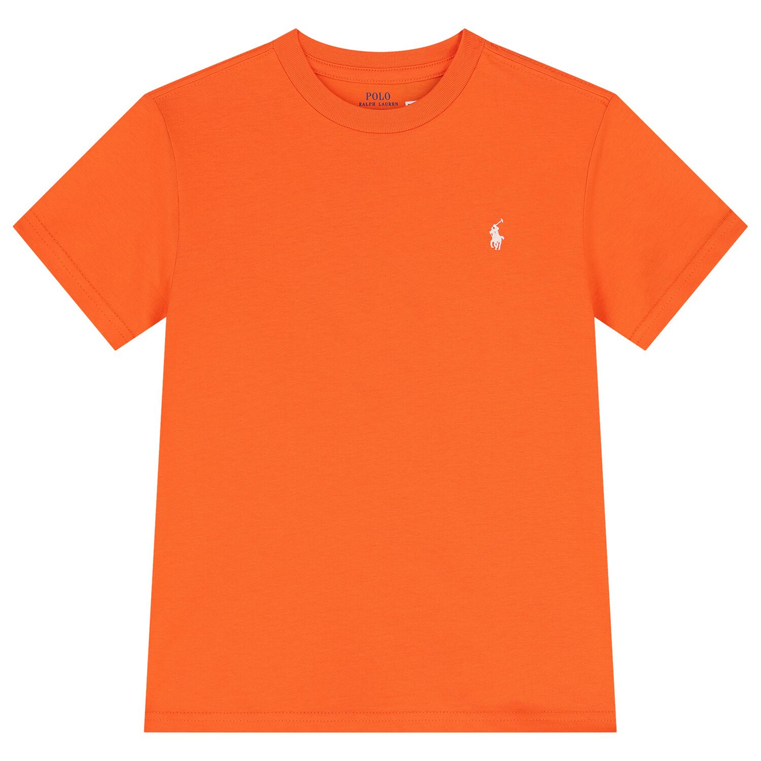 Boys Orange Logo T-Shirt, 1, hi-res