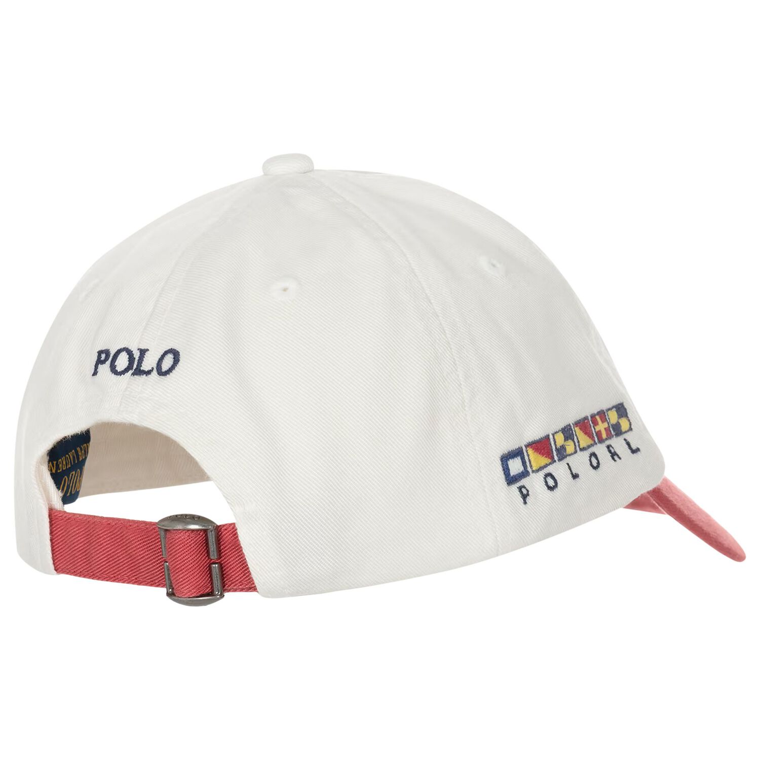 Boys Ivory Polo Bear Logo Cap, 1, hi-res