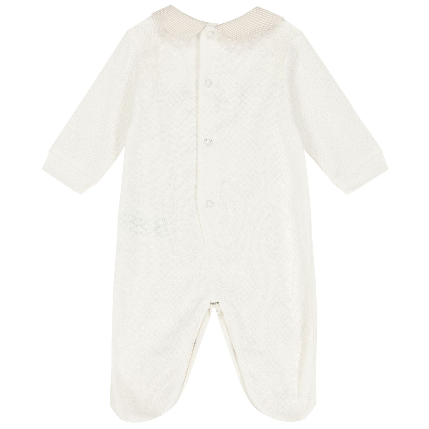 Ivory & Beige Babygrow, 2, hi-res image number null