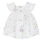 Baby Girls White & Blue Sailboat Dress Set, 1, hi-res