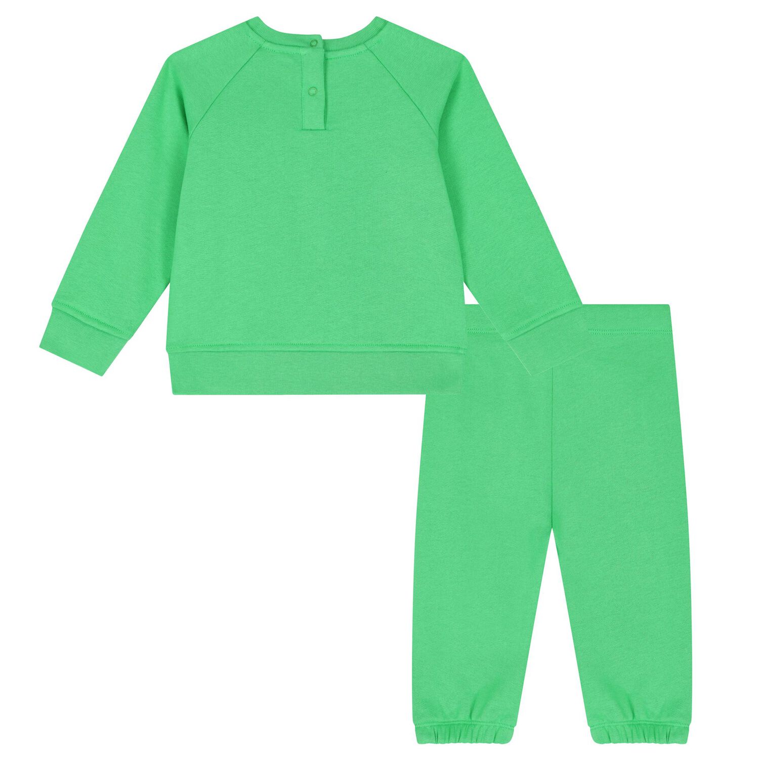 Younger Boys Green Animals Tracksuit, 1, hi-res image number null