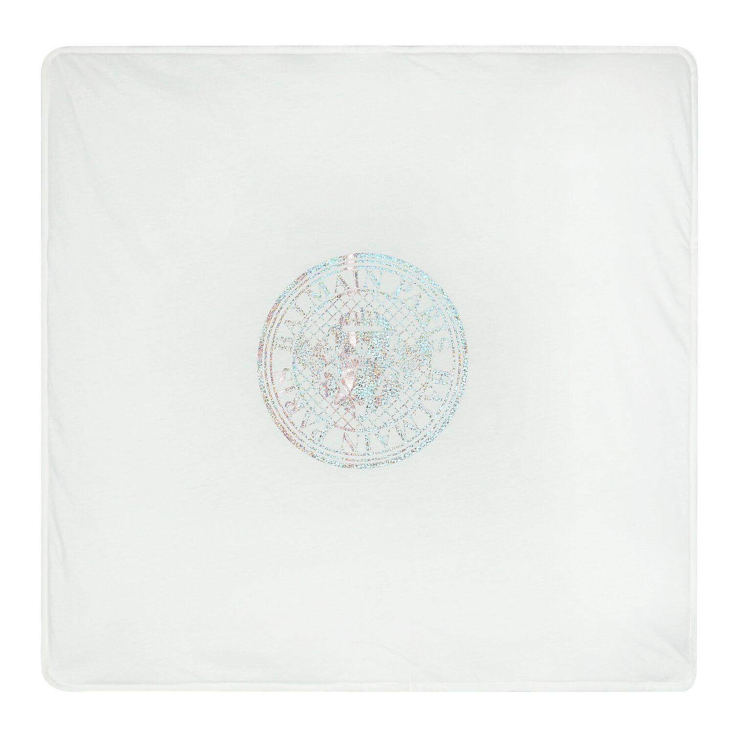 بطانية بالشعار باللون الابيض, 1, hi-res