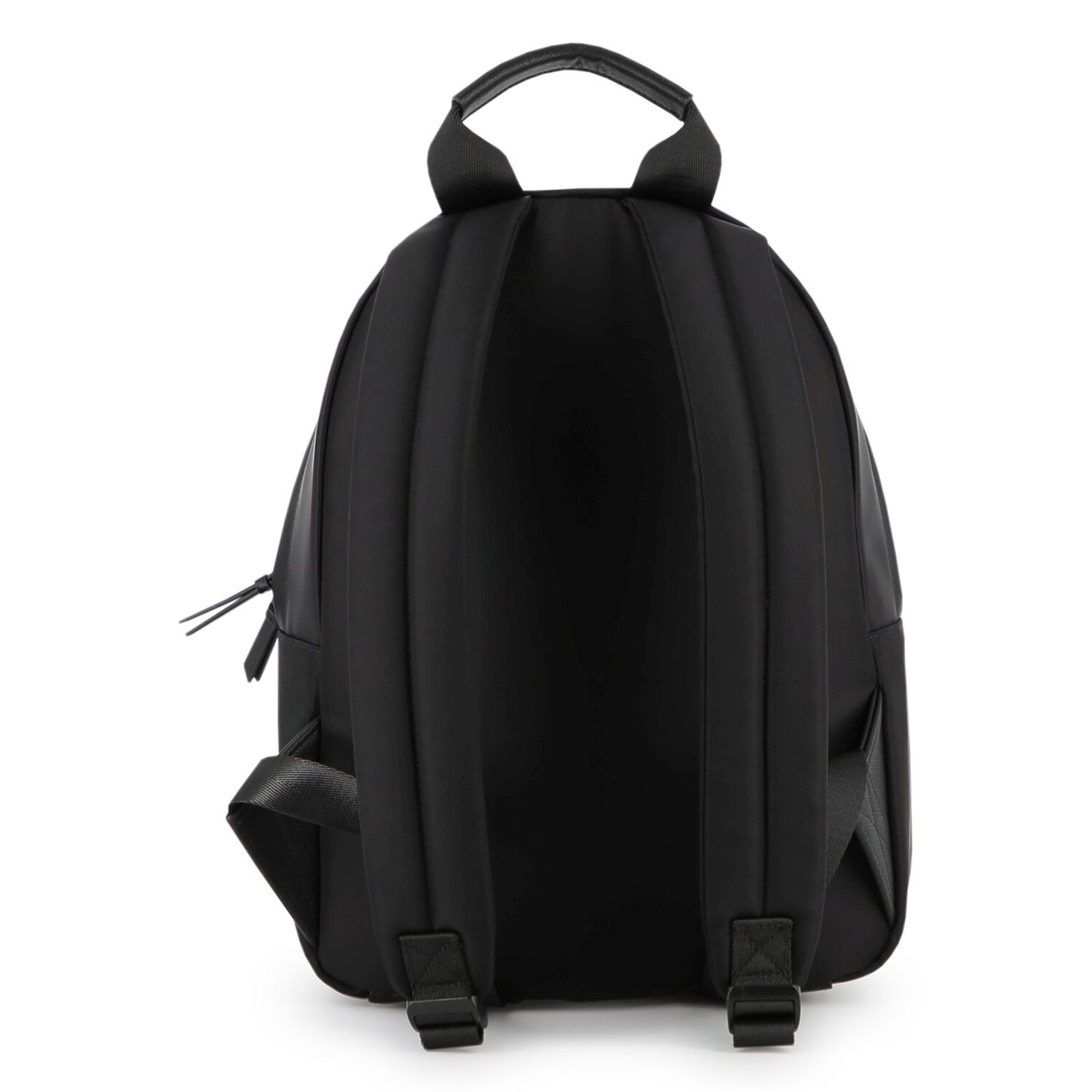 Girls Black Logo Backpack, 1, hi-res