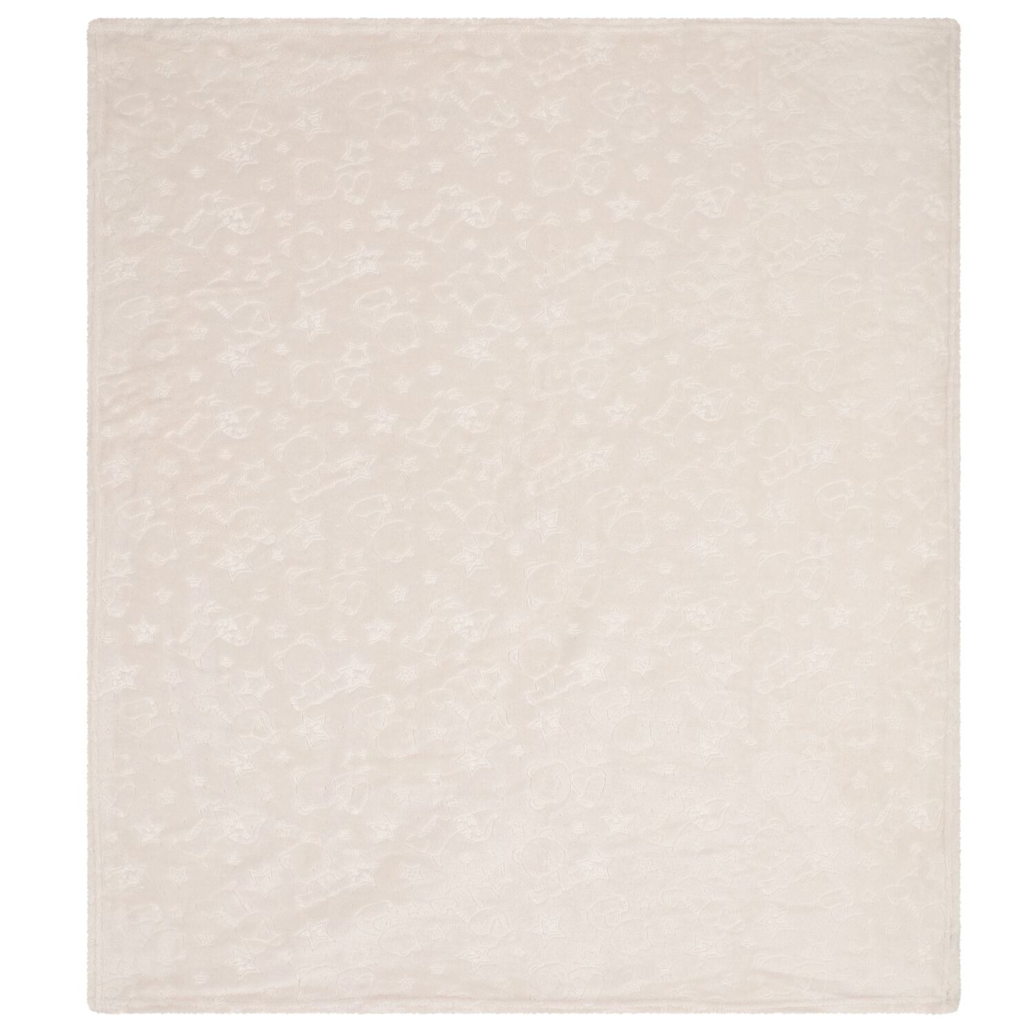 طقم هدية بطانية  باللون البيج    , 1, hi-res