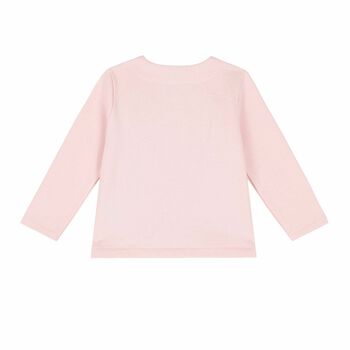 Younger Girls Pink Zip Up Top