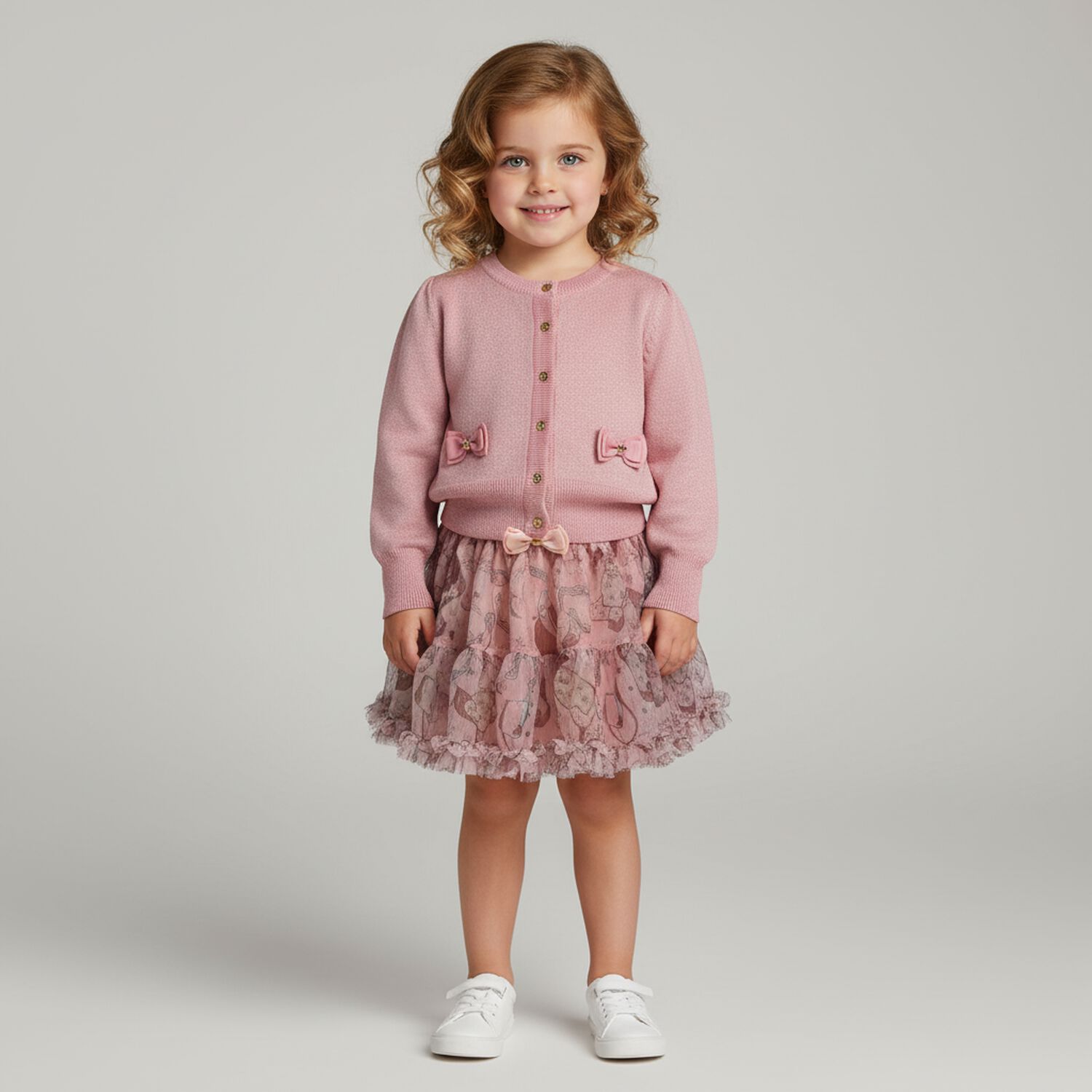 Girls Pink Tutu Skirt, 15, hi-res