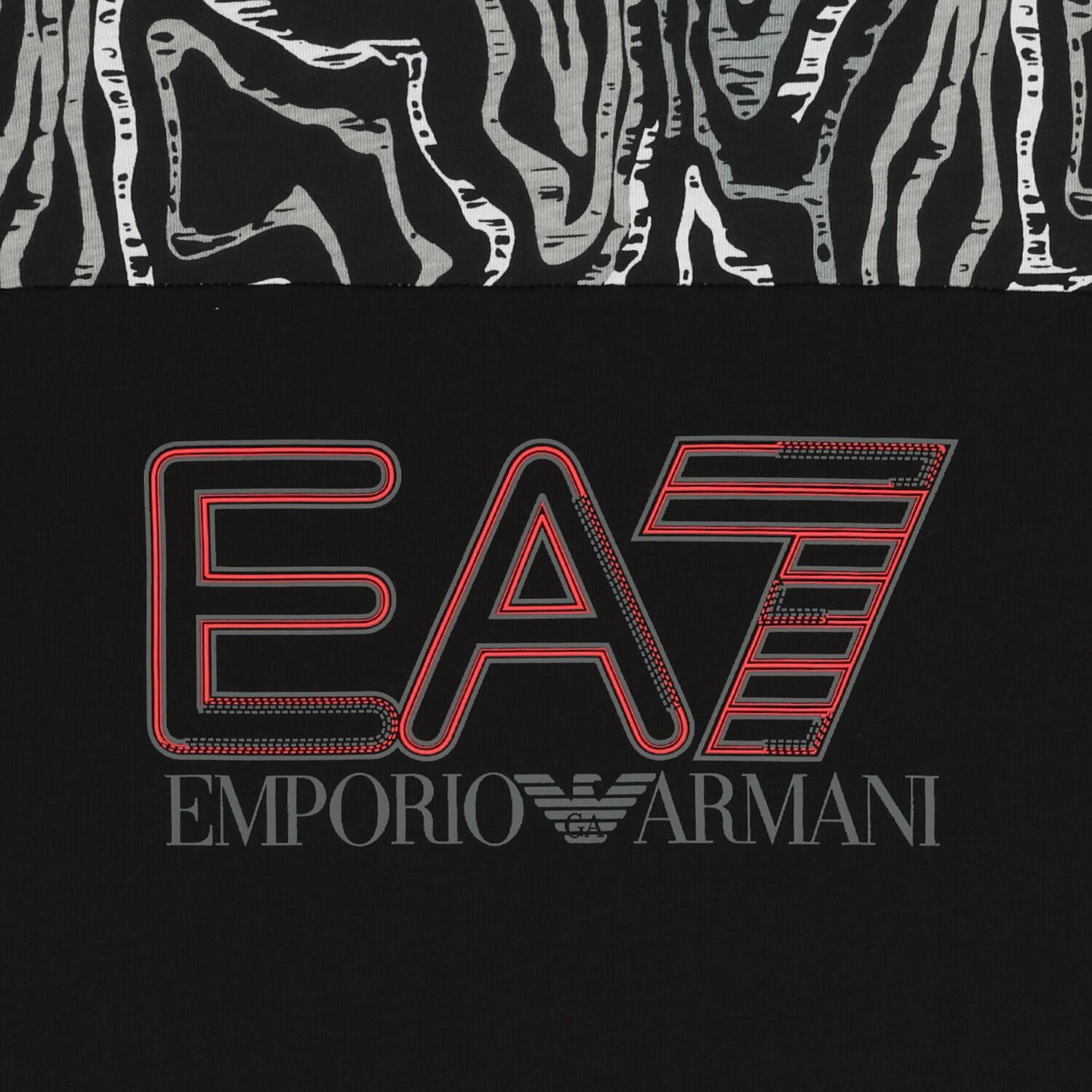 تيشيرت اولاد بالشعار باللون الاسود , 2, hi-res