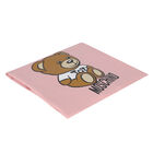 Pink Teddy Bear Logo Baby Blanket, 5, hi-res