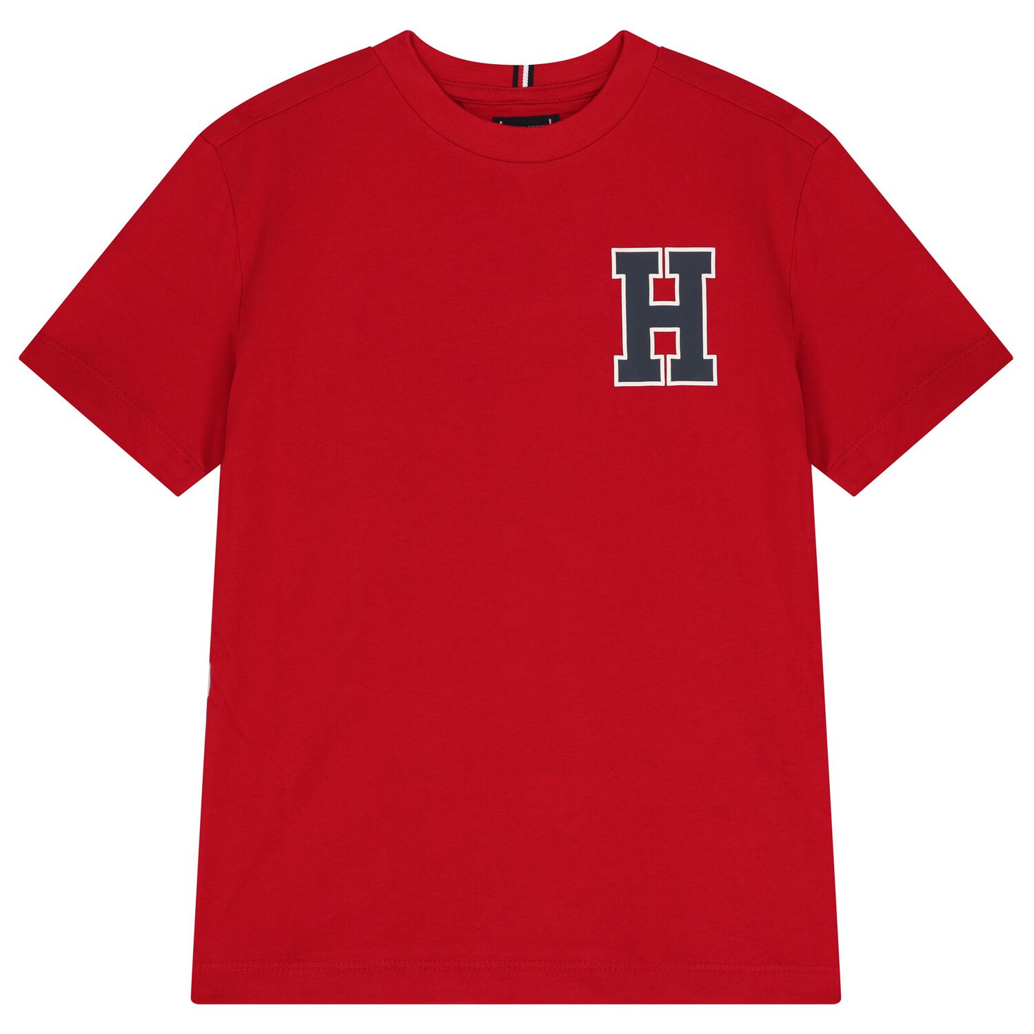 Boys Red Logo T-Shirt, 2, hi-res